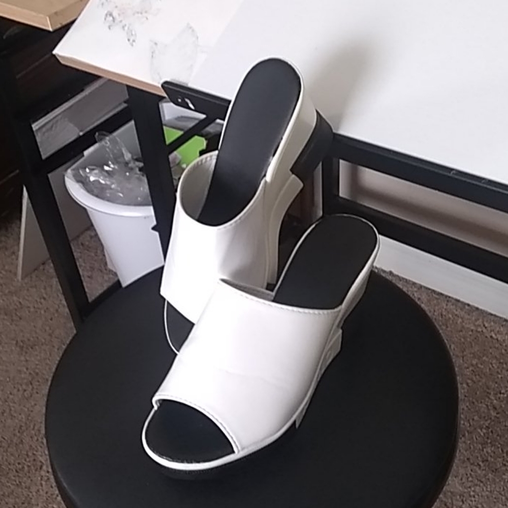 White Sandals